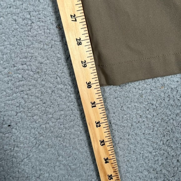 VRST Pants Mens 32x30 Brown Slim Commuter Tech Casual Preppy Pockets Logo - Picture 8 of 11